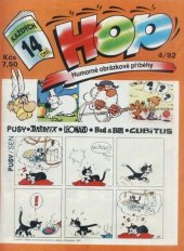 kniha Hop 4/92 Humorné obrázkové příběhy, Čtyřlístek 1992