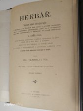 kniha Herbář seznam všech léčivých bylin v Čechách a na Moravě buď volně v přírodě rostoucích neb i v zahradách pěstovaných, jichž se v domácnosti jako léku upotřebovalo a některých až posud upotřebuje, s udáním, proti kterým nemocem a jakým spůsobem se jich užívá jak, M. Knapp 1895