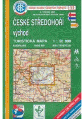 kniha České Středohoří - východ turistická mapa 1:50 000, Klub českých turistů 2001