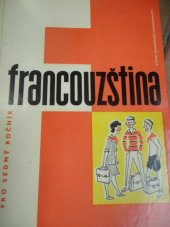 kniha Francouzština pro sedmý ročník základní devítileté školy, SPN 1962