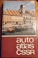 kniha Autoatlas ČSSR  1:400 000, Geodetický a kartografický podnik Praha 1989