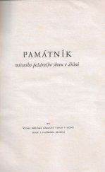 kniha Památník místního požárního sboru v Jičíně, MNV v Jičině 1970