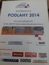 kniha Konference podlahy  2014 Sborník příspěvků , Betonconsult 2014