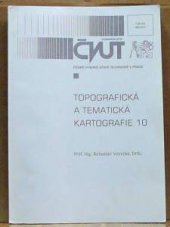 kniha Topografická a tematická kartografie 10, ČVUT 2001