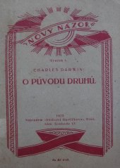 kniha O původu druhů, Dědictví Havlíčkovo 1923