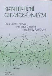 kniha Kvantitativní chemická analýza, Ivan Straka 2000