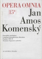 kniha Dílo Jana Amose Komenského = 15/II Johannis Amos Comenii Opera omnia., Academia 1989