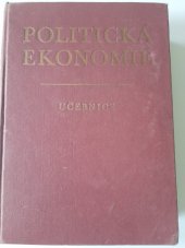 kniha Politická ekonomie Učebnice, Státní nakladatelství politické literatury 1955