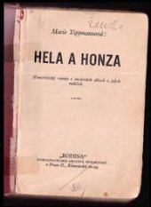 kniha Hela a Honza humoristický román o moderních dětech a jejich rodičích, Rodina 1936