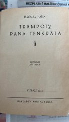 kniha Trampoty pana Tenkráta, Adolf Synek 1925