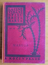 kniha Maruja Román, B. Kočí 1926