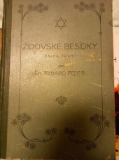 kniha Židovské besídky kniha druhá, R. Feder 1920