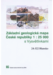 kniha Základní geologická mapa České republiky 1 : 25 000 s vysvětlivkami : [list] 24-321 Tišnov, Česká geologická služba 2007