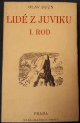 kniha Lidé z Juviku 1-6, F. Topič 1932