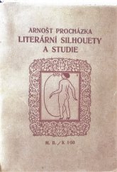 kniha Literární silhouety a studie, Moderní bibliotéka 1912