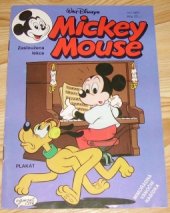 kniha Mickey Mouse Zasloužená lekce, Egmont 1991