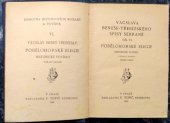 kniha Pobělohorské elegie 2. historické povídky, B. Kočí 1923