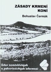 kniha Zásady krmení koní, Ústav zemědělských a potravinářských informací 2002