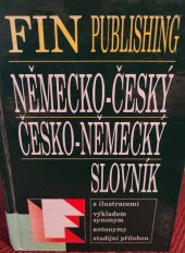 kniha Německo-český, česko-německý slovník, Fin 1997