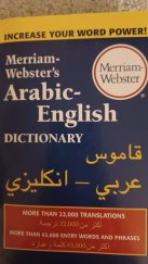 kniha Merriam-Webster's Arabic-English dictionary , HarperCollins 2013