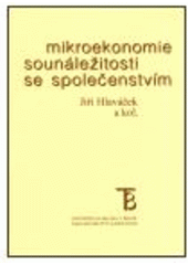kniha Mikroekonomie sounáležitosti se společenstvím, Karolinum  1999