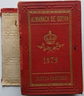 kniha Almanach de Gotha 1879, Justus Perthes in Gotha 1878