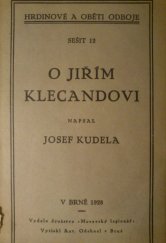 kniha O Jiřím Klecandovi, Moravský legionář 1928