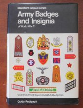 kniha Army Badges and Insignia of World War 2, High Holborn, London 1972