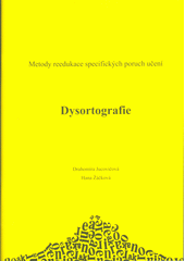 kniha Dysortografie, Nakladatelství D+H 2012