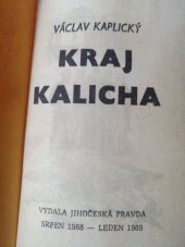 kniha Kraj kalicha  srpen 1968 - leden 1969, Jihočeská pravda 1969