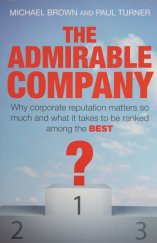 kniha The admirable company Why corporate reputation matters so much, Profile Books 2008
