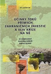 kniha Účinky toků přímých zahraničních investic a vliv krize na ně, Melandrium 2011