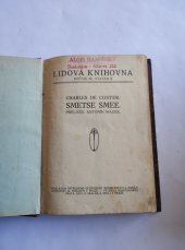 kniha SMETSE SMEE, Lidová Knihovna 1900