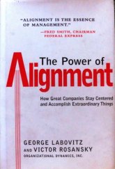 kniha The Power of Alignment How Great Companies Stay Centered and Accomplish Extraordinary Things , Wiley 1997