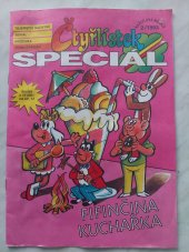 kniha Čtyřlístek speciál Fifinčina kuchařka, Exprint s.p. Červený Kostelec 1993