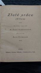 kniha Zlaté srdce [Ellen], Antonín Dědourek 1924