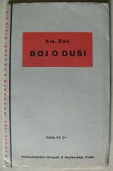 kniha Boj o duši, Kropáč & Kucharský 1930