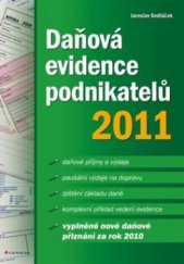 kniha Daňová evidence podnikatelů 2011, Grada 2011