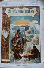 kniha Za polárním kruhem příhody z dalekého severu, Vladimír Neubert 1894