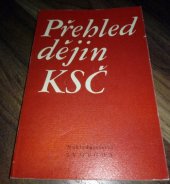 kniha Přehled dějin KSČ, Svoboda 1978