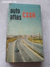 kniha Autoatlas ČSSR, Kartografie 1971