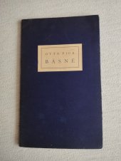 kniha Básně, Otto F. Babler 1931