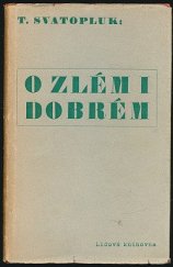 kniha O zlém i dobrém, Pavel Prokop 1939