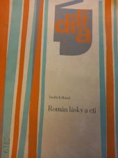 kniha Román lásky a cti montáž z dopisů Nerudy a Světlé, DILIA  1963