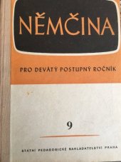 kniha Němčina pro 9. postupný ročník 1. část - Schule und Familie - Učebnice pro školy všeobecně vzdělávací., SPN 1955