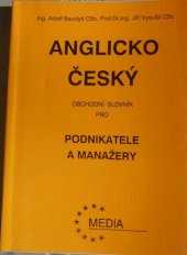kniha Anglicko-český obchodní slovník pro podnikatele a manažery, Media 1992