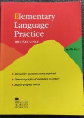 kniha Elementary language practice  With key, Macmillan 2004