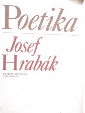 kniha Poetika, Československý spisovatel 1973