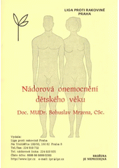 kniha Nádorová onemocnění dětského věku, Liga proti rakovině 2003