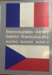 kniha Francouzsko-český a česko-francouzský slovník, Montanex 1992